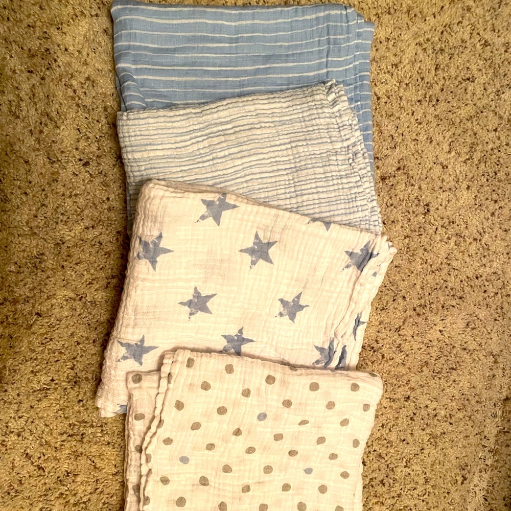 Aden+Anais essentials 4 pack swaddles